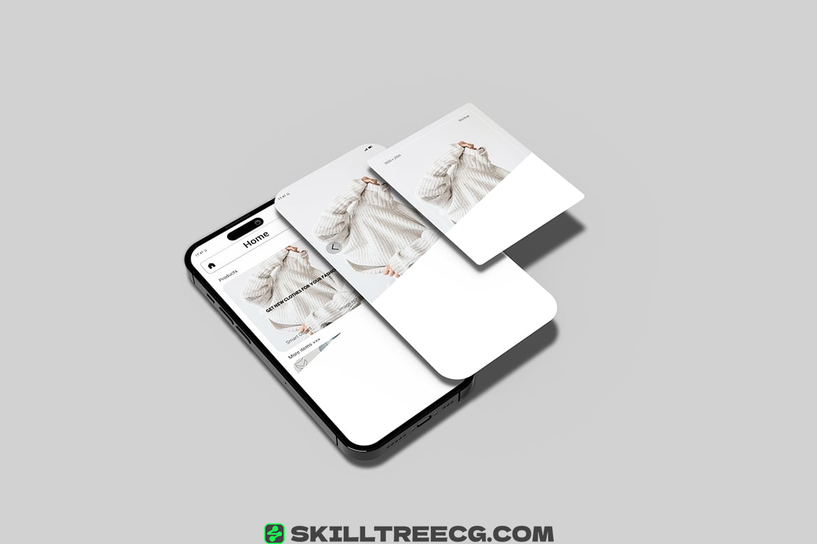 图片[4]-UI/UX App Presentation – Phone Mockup（511313）-技能树